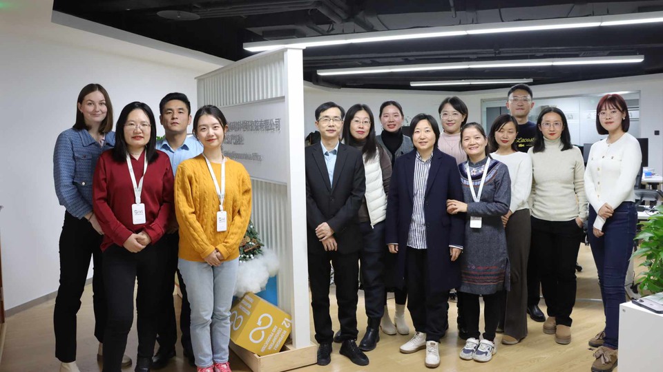 14 personer på IVL:s kontor i Beijing, Kina