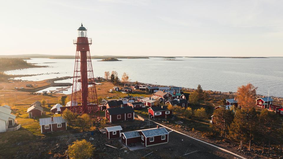 Fyr utanför Skellefteå