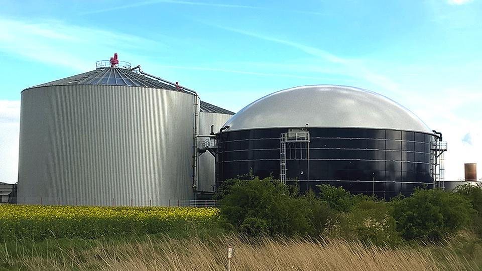 Biogas kammare