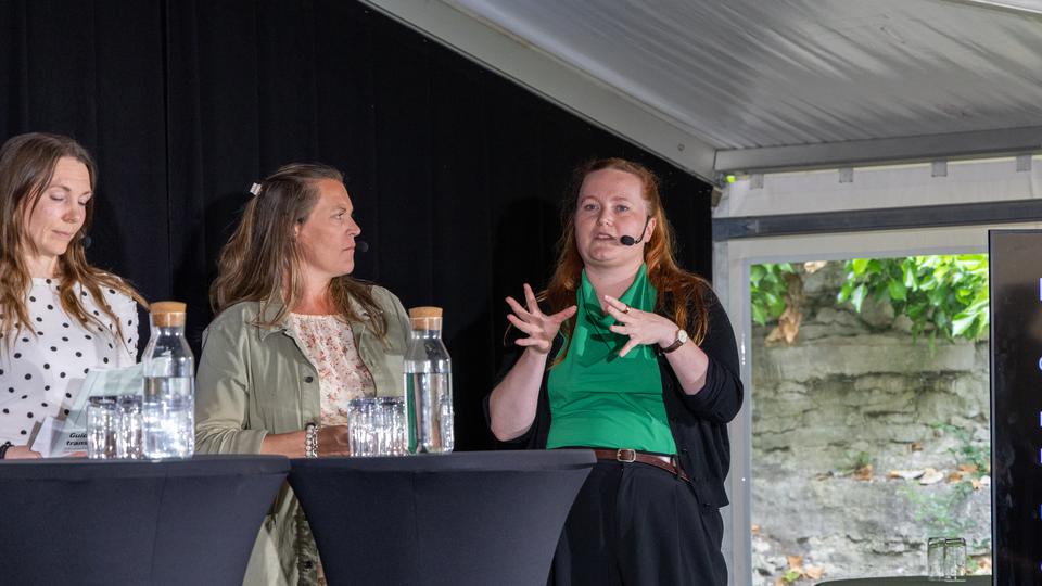 Elin Malmgren deltar i debatt i Almedalen 2026