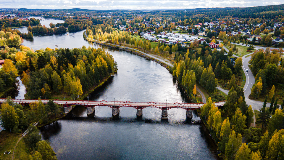 Lejonströmsbron i Skellefteå.