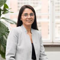 Porträtt av Rupali Deshmukh