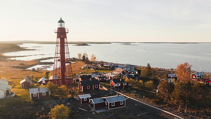 Fyr utanför Skellefteå