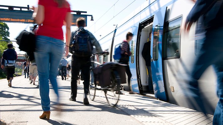 Människor och kollektivtrafik